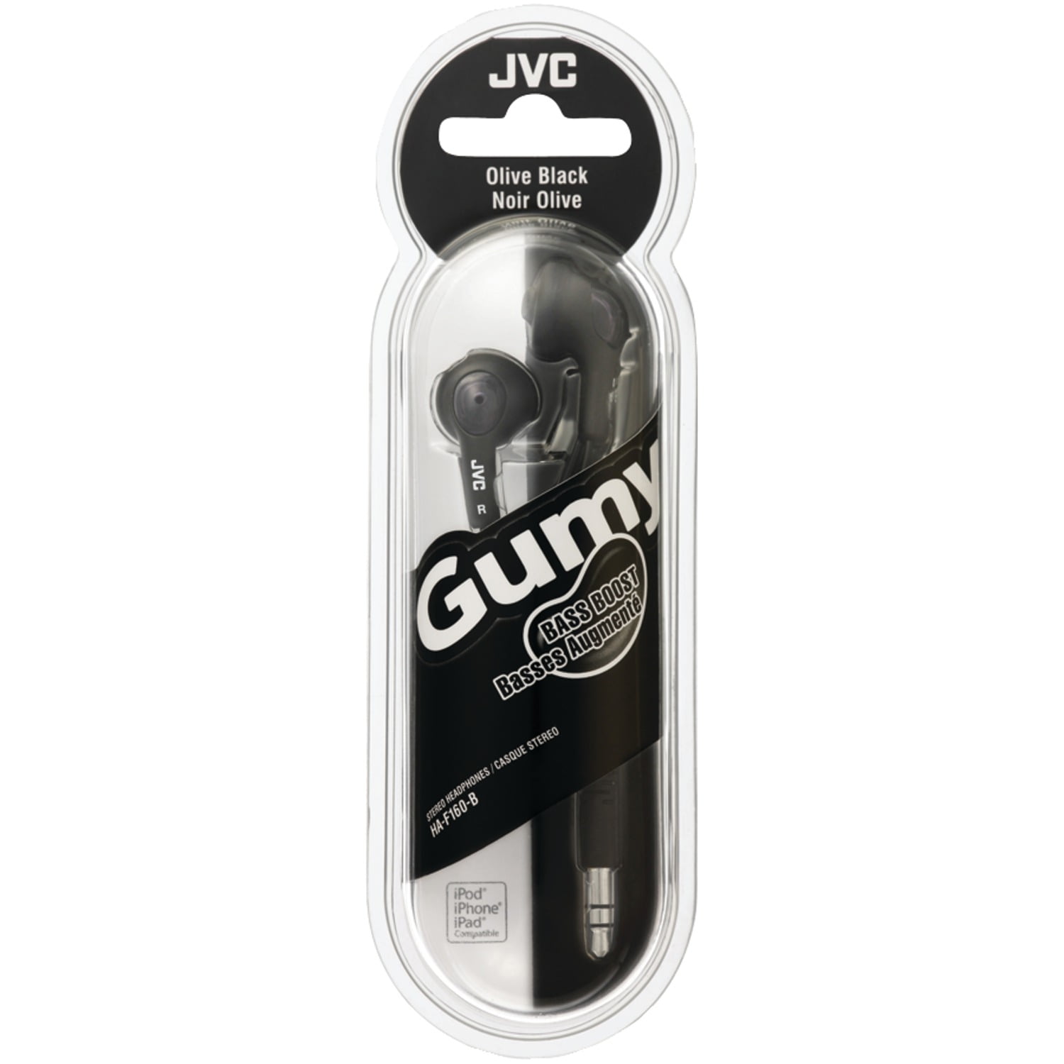 JVC Gumy Earbuds, In-Ear Headphones, Vibrant Colors, Snug JVC Gumy Earbuds, In-Ear Headphones, Vibrant Colors, Snug