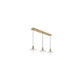 thumbnail image 3 of Living District Waltz 3 light brass Pendant, 3 of 4