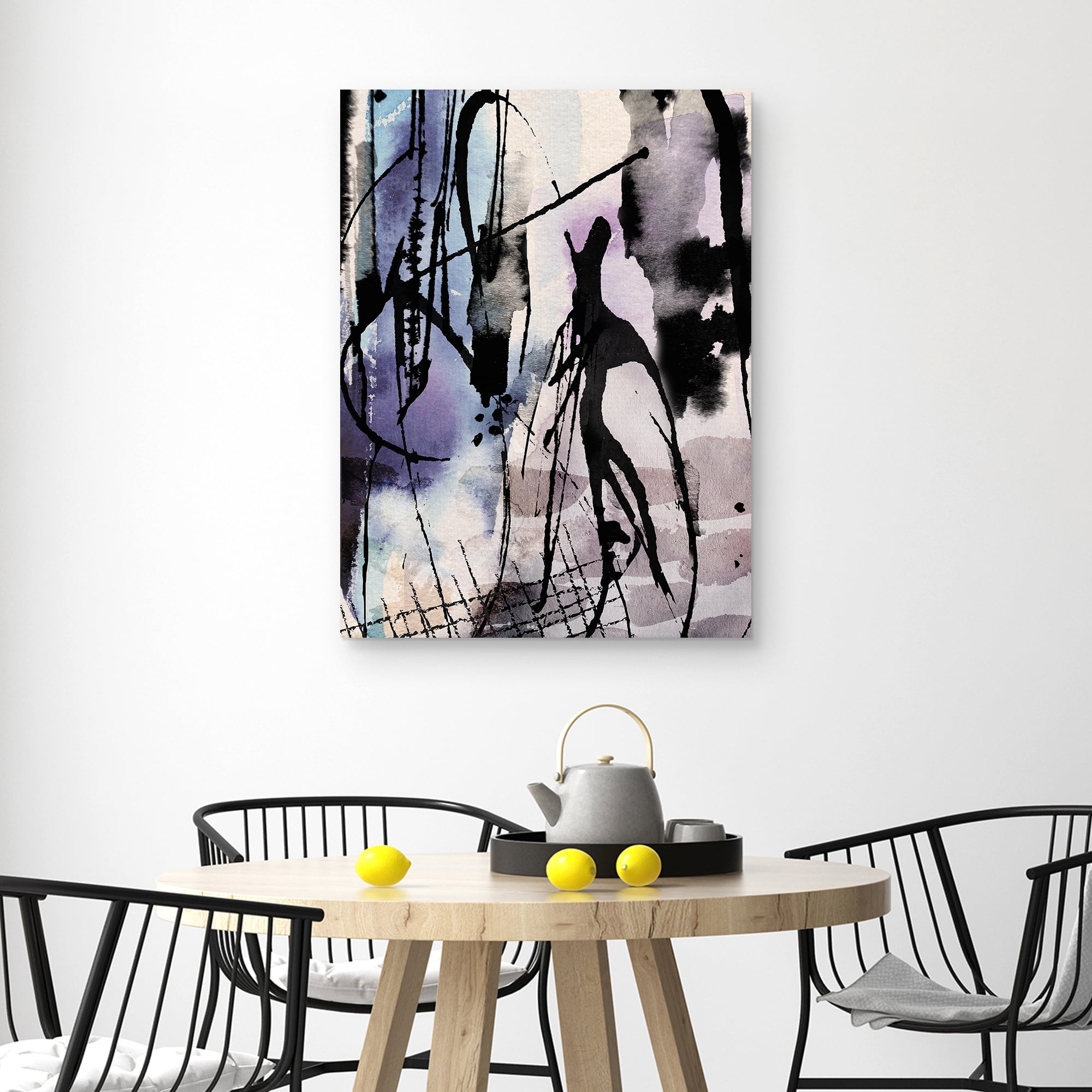 Masterpiece Art Gallery Abstract Canvas Art Print, 30" x 40", by Nikki Chu