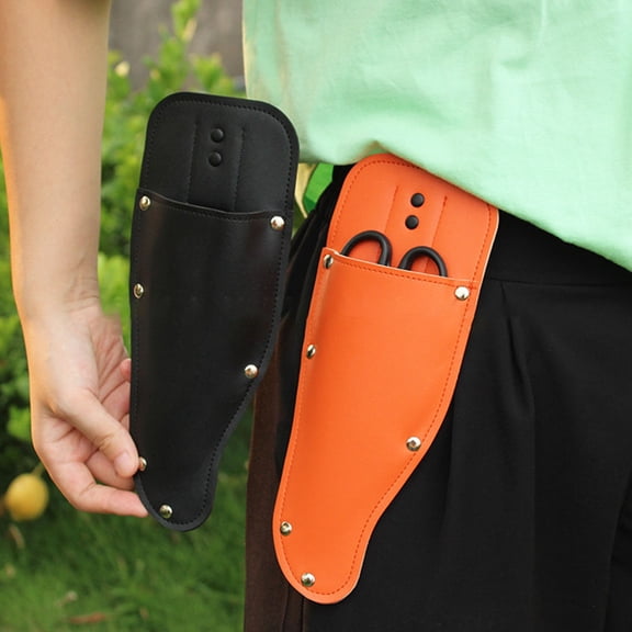 Minkissy Brown Gardening Tool Pliers Holder with Belt - Tool Organizer for Easy Carrying and Convenient Storage