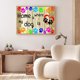 thumbnail image 4 of Cuadros Decorativos Kit de pintura de diamantes Arte de mosaico de diamantes cuadrados completos abstractos JShteea Nuevos Originales, 4 of 9