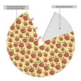 thumbnail image 4 of Kll 30" Christmas Tree Skirt Apple Xmas Tree Skirts Mat For New Year Xmas Holiday Party Indoor Outdoor Home Decoration, 4 of 9