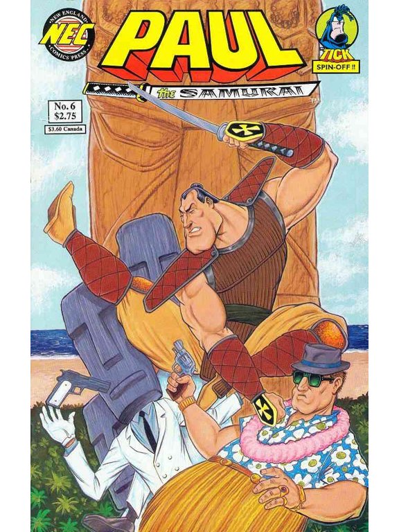 Paul the Samurai #6 VF ; NEC Comic Book