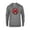 Graphite Heather, variant on Marvel Spider-Man: Across the Spider-Verse Miles Symbol Dots - Pullover Hoodie for Adults - Customized-Black