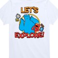 thumbnail image 3 of Sesame Street - Lets Explore - Toddler and Youth Short Sleeve Graphic T-Shirt, 3 of 5