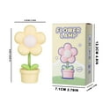 thumbnail image 3 of SUSHANG Mini Flower Night Light Cute Atmosphere Bedside Lamp Creative DeskTop Decoration for Desk, Table, Bedroom, Living Room, Office, 3 of 9