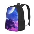 thumbnail image 1 of Disketp Dreamy Colorful Starry Sky Mochila Minimalista de Gran Capacidad, Mochila de Viaje para Escuela, Trabajo o Uso Diario, 1 of 6