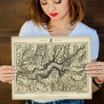 thumbnail image 3 of 1884 Yosemite National Park Map Art Print - 11x14 Unframed Art Print - Great Vintage Home Decor, 3 of 6
