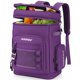 thumbnail image 1 of Mochila térmica Hulongo, impermeable, a prueba de fugas, 30 litros, color morado, 1 of 7