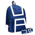 thumbnail image 1 of Mochila My Heros Academias Cartoon Kids School, juego de 2 unidades, 1 of 5