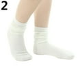 thumbnail image 4 of Dress Choice Womens Crew Socks All Season Soft Long Scrunch Knee High Sock Slouch Knit Cotton Socks Solid Color, 4 of 7