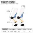 thumbnail image 2 of Logiee Autumn Funny Gnomes Print Adult Socks for Men & Women,Calf Socks, Ankle Socks,Boots Socks,Breathable Casual Sock,Unisex Crew Socks, 2 of 6