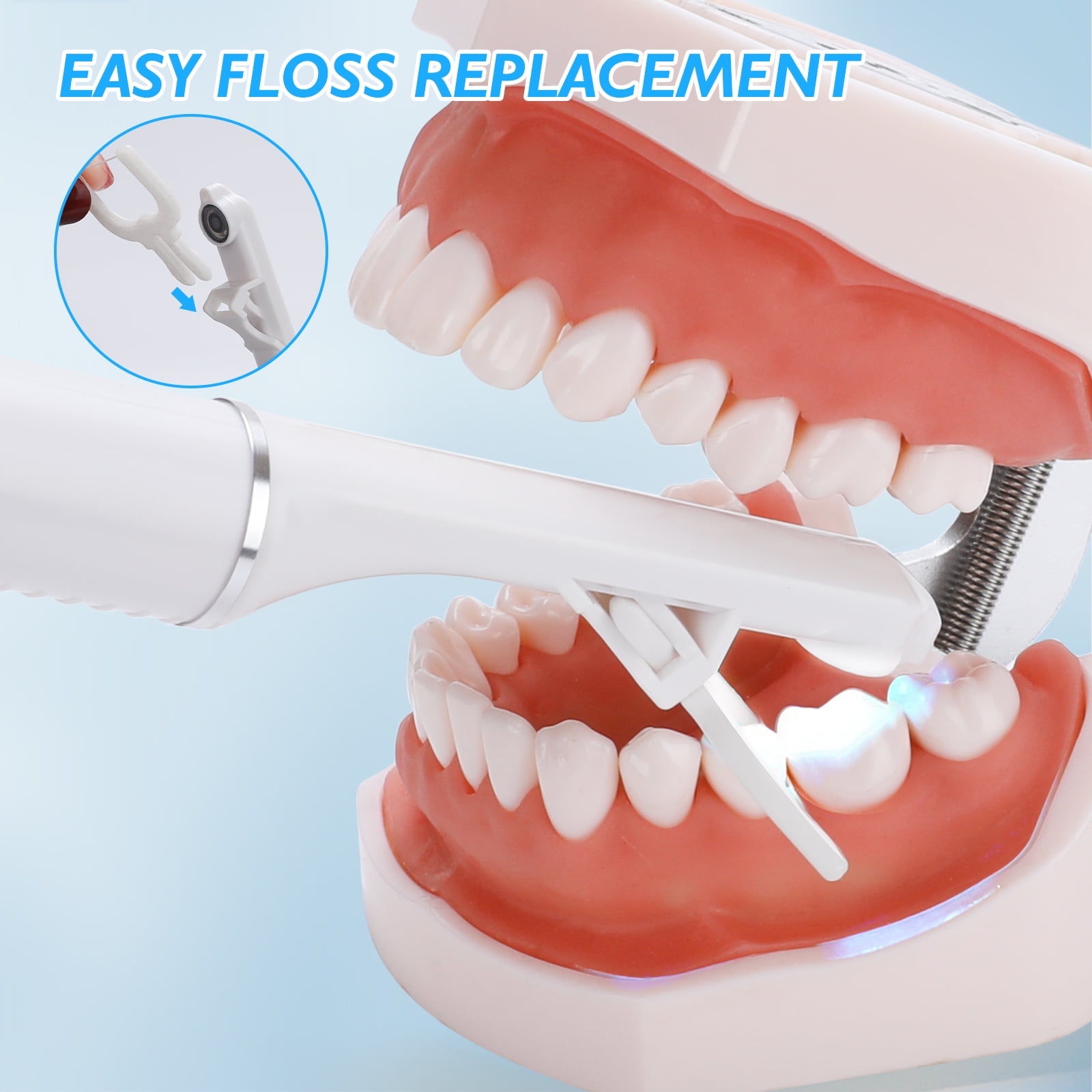 Visual Floss with Intelligent Image,Dental,Washable and Replaceable Floss