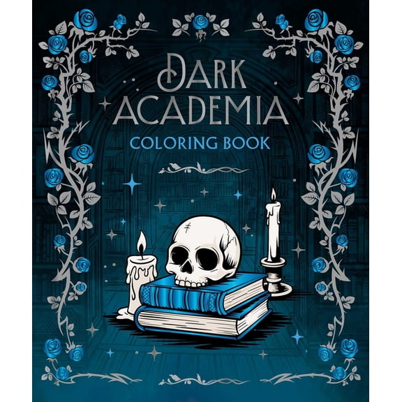 Rockpool Coloring Dark Academia Coloring Book, (Paperback)