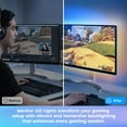 thumbnail image 3 of EDUP Monitor Backlight, Gaming Light Synchronized with Screen Color, USB Connection, RGB LED Strip Lights for 24-32 Inch Monitor, Synchronized with Music, Movies, Game Screen, 3 of 6