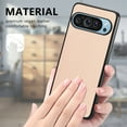 thumbnail image 4 of Compatible with Google Pixel 9 / 9 Pro Case,Cute Woven Pattern Case for Women Men,Bumper,Soft Shockproof Camera Protection Phone Case TPU Anti-Bump Silicone Wireless Charging Case,Brown, 4 of 10
