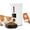 White-1 Bowl, variant on Atilioo Automatic Cat Feeder, 6L Programmable Pet Food Dispenser with 2 Bowls, Dry Food, Dual Power Supply, Timed Portion Control for Cats & Small Dogs, Black