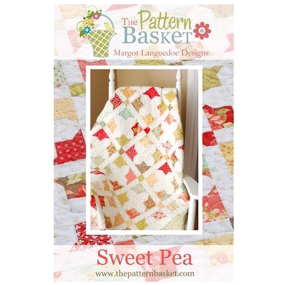 Sweet Pea Quilt Pattern by The Pattern Basket