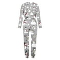 thumbnail image 4 of lcziwo Christmas Jogger Set Women,Christmas Lounge Sets for Women 2 Piece 2023 Two Piece Outfits Jogger Set Plus Size Long Sleeve Sweatshirt and Long Pants with Pockets, 4 of 5