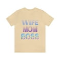 thumbnail image 3 of Wife Mom Boss T-Shirt, Mother's Day T-Shirt, Mom, Mother's Day Gift, Best Mother's Day Gift Mama Shirt, Happy Mother's Day, Mom Gift, 3 of 11