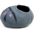thumbnail image 4 of The Himalayan Bazaar Small 1-in-1 Eco-Friendly Felt Cat Bed with Removable Mat, Enchanted Tree, 4 of 4