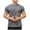 Dark Gray, variant on Taqqpue 2025 Men's Fitness Training Shirt, Breathable Quick-Dry Workout Top, High Elasticity, Slim Fit, Comfortable for Gym & Casual Wear, Multiple Colors
