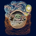 thumbnail image 2 of Boy's Star Wars: The Mandalorian The Child Painting  Graphic T-Shirt, 2 of 4