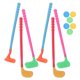 thumbnail image 2 of 2 sets of Children Golfs Kit Plastic Golf Club y Ball Set Random Color, 2 of 5