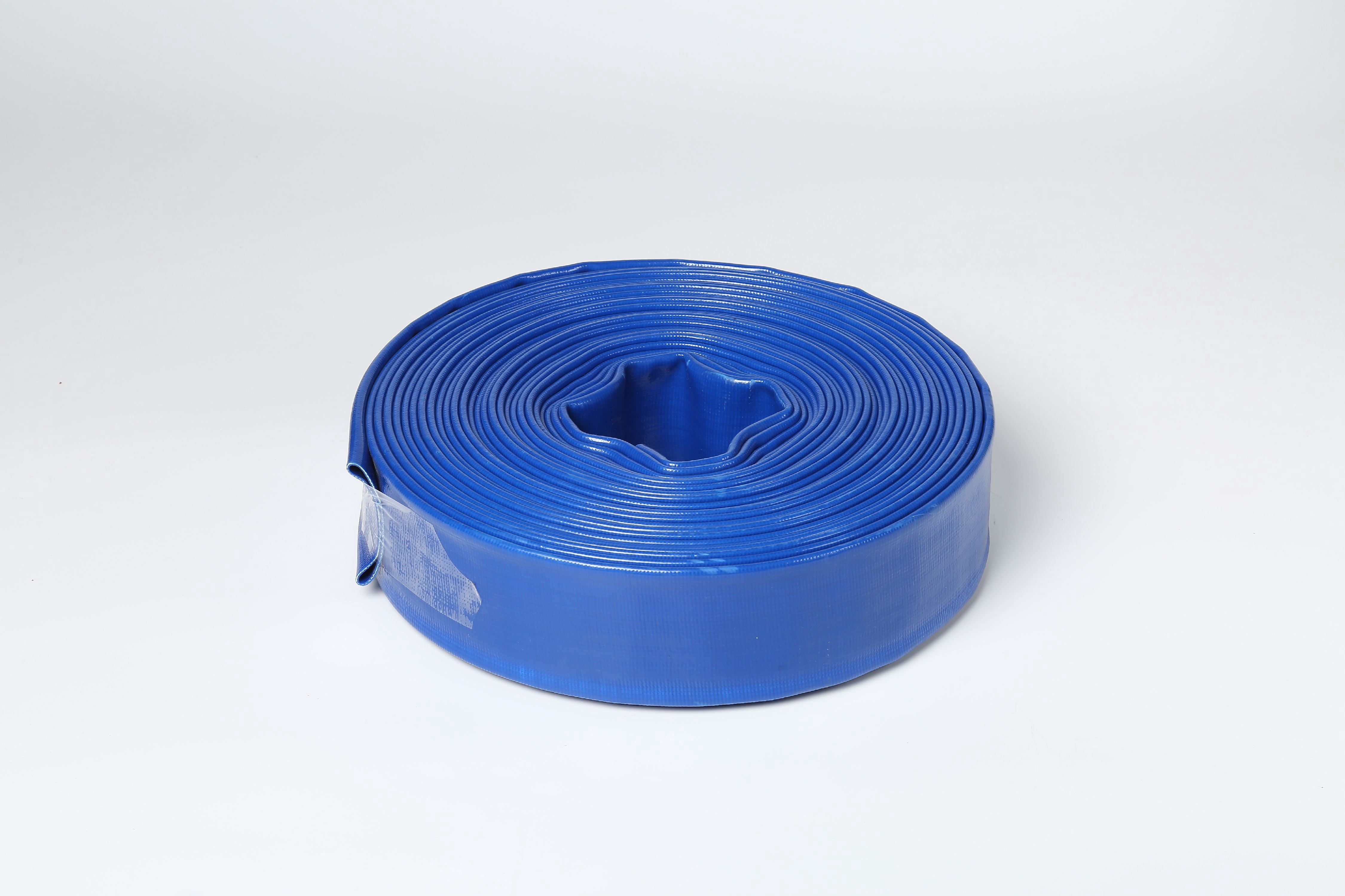 4" In Dia x 50 ft Heavy Duty Flat Lay Sump Pump Discharge and Backwash PVC Hose 4 Bar