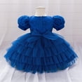 thumbnail image 4 of Baby Girl Pageant Dress Sequins Sequins Flower Wedding Birthday Party Gown Dress, 4 of 7