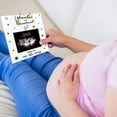 thumbnail image 6 of Sonogram Picture Frame Leaf and Wildflower Ultrasound Picture Frame with Baby Countdown Weeks for 4x3 Ultrasound Photo Bear Pregnancy Gifts for Expecting Parents Pregnancy Announcement, 6 of 9