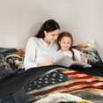thumbnail image 5 of Castle Fairy Animal Eagle Bedding Comforter Set 2pcs for Adults Female Men,Vintage American Flag Twin Comforter Sets Microfiber,Mountain Sea Breathable Bedding Set,Microfiber Bedroom Decor, 5 of 8