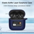 thumbnail image 3 of Funda de silicona para auriculares Bluetooth AirPods, a prueba de golpes, con carga inalámbrica y pantalla protectora, 3 of 8