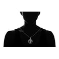 thumbnail image 2 of Sterling Silver Multi-Color Gemstone Tree of Life Pendant Necklace, 2 of 4