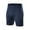 Navy, variant on kamemir Compression Leggings for Men Men's Compression Pants Athletic Leggings With Pocket(Navy,L)