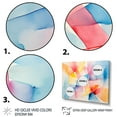 thumbnail image 4 of Designart "Pastel Geometric Ink Explosion Burst of Harmony III" Oversized Abstract Framed Wall Art - Modern Colorful Abstract Geometric Entryway Framed Wall Art, 4 of 7