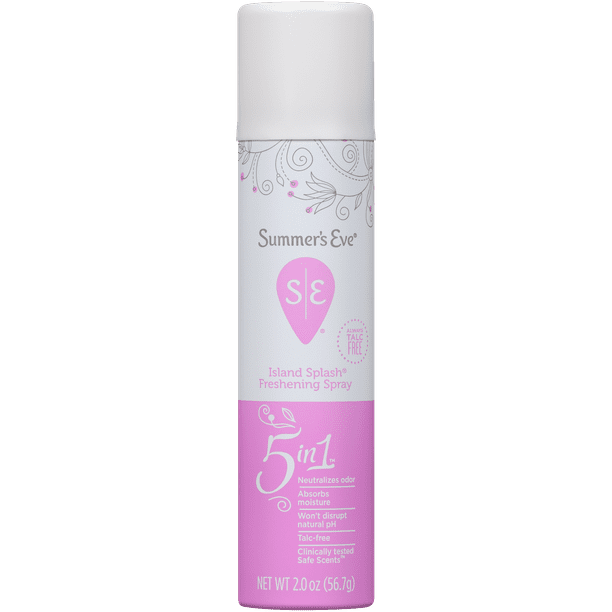 Summer's Eve Freshening Spray, Island Splash Scent, 2 oz