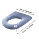 thumbnail image 3 of Cubierta de asiento de inodoro portátil y reforzada, universal, apta para todas las estaciones, con asa de fácil agarre, para uso doméstico, 3 of 6