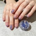thumbnail image 3 of Bubble Nail Glitter Set - Chameleon Nail Flakes, Iridescent Holographic Round Sequins for 3D Nail Art - Multi-Size Color-Shifting Chameleon Dots & Flakes for Gel Polish, 3 of 6