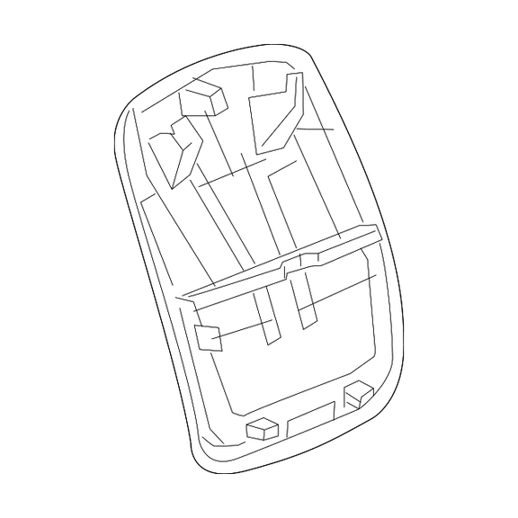 Genuine OEM GM Part # 23386150 Seat Back Panel