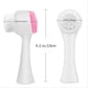 thumbnail image 2 of Cepillo facial - Cepillo de limpieza facial manual y cepillo manual de limpieza de poros para pieles sensibles, delicadas y secas (rosa) MFZFUKR WRMH-468, 2 of 8