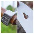 thumbnail image 3 of 1 Packs Portable Small Hoe Ice Adze Tool for Gardening Farming Outdoor Digging Planting Shoots Lightweight Manganese Steel with Wood Handle, 3 of 6