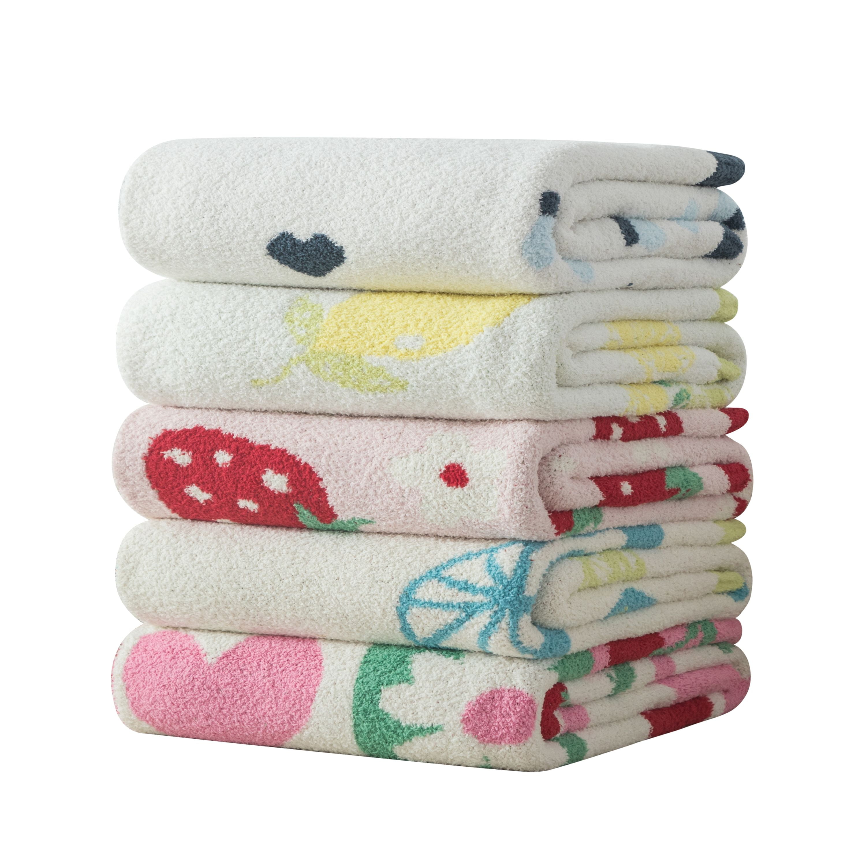 MS COZY THROW CHERRY