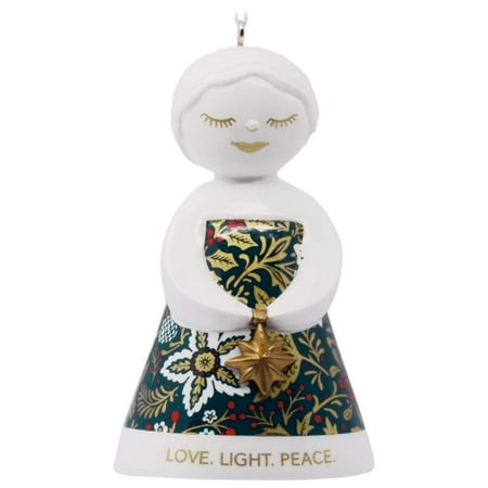 - Hallmark Love Light Peace Angel Ornament Religious