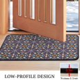 thumbnail image 3 of Multicolor Ethnic Geometric Pattern Door Rugs,Washable Non Slip Door Mats Indoor,Decorative Door Mats,Entry Mat Indoor for Entrance,Bedroom,Kitchen,Bathroom,30"x17", 3 of 6