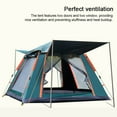 thumbnail image 4 of Outdoor 2/4 Person Automatic Quick-opening Tent, Travel Camping Tent,  Rainproof Sunshine-proof Tent Fishing Hiking Sunshine Shelter, 4 of 10