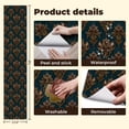 thumbnail image 5 of Peel and Stick Wallpaper Luxurious Victorian Damask Gold Baroque Wall Mural 23.6in x 9.8ft Self Adhesive Removable Wall Paper Renter Friendly Wallpaper for Nursery Bedroom Cabinets, 5 of 8