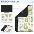 thumbnail image 4 of ALAZA Cartoon Frog Floral Car Seat Belt Adjuster Neck Covers Shoulder Cushions Pads M, 4 of 8