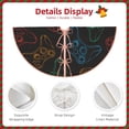thumbnail image 5 of Balery Gamepad Joystick Game Printed Christmas Tree Skirt , Merry Christmas Party Christmas Tree Decoration,Adjustable Tree Skirt-30", 5 of 8