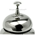 thumbnail image 5 of Solid Brass Desk Bell (Nickel Polished), 5 of 5